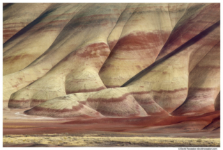 Glowing Hills, Painted Hills of Oregon, Mitchell, Oregon, Fall 2016