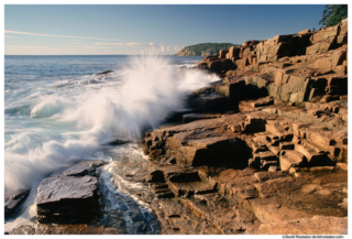 Crashing Wave, Thunder Hole, Acadia National Park, Maine