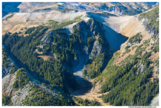 View From Fremont Fire Lookout, Mount Rainier National Park, Washington State