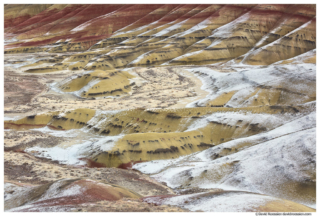 Frozen Valley, Painted Hills of Oregon