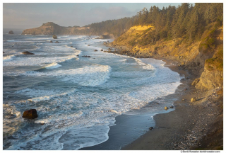 Evening at Agate Beach, Oregon