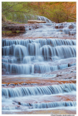 Stepped Waterfall, North Creek, The Subway, Zion National Park