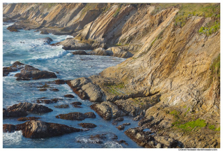 Cliffs of Point Arena, California